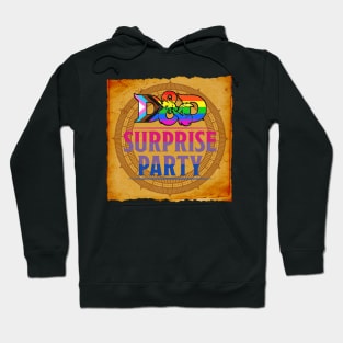 D&D Surprise party Pride - Bi Flag Hoodie